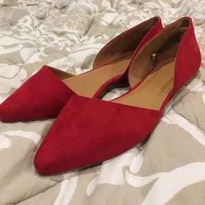 Charlotte Russe Red Point Flats